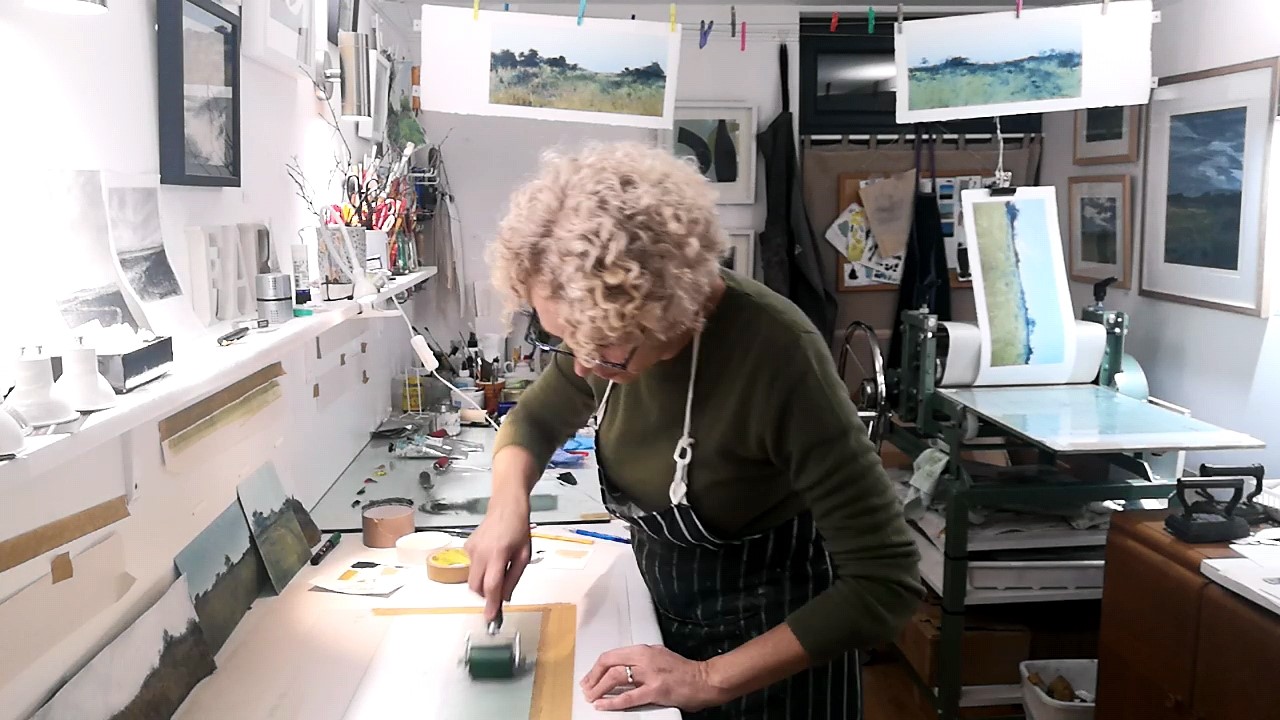 Upload one image of you at work in your studio: Knowles_Fabiola_Studio Fabiola Knowles