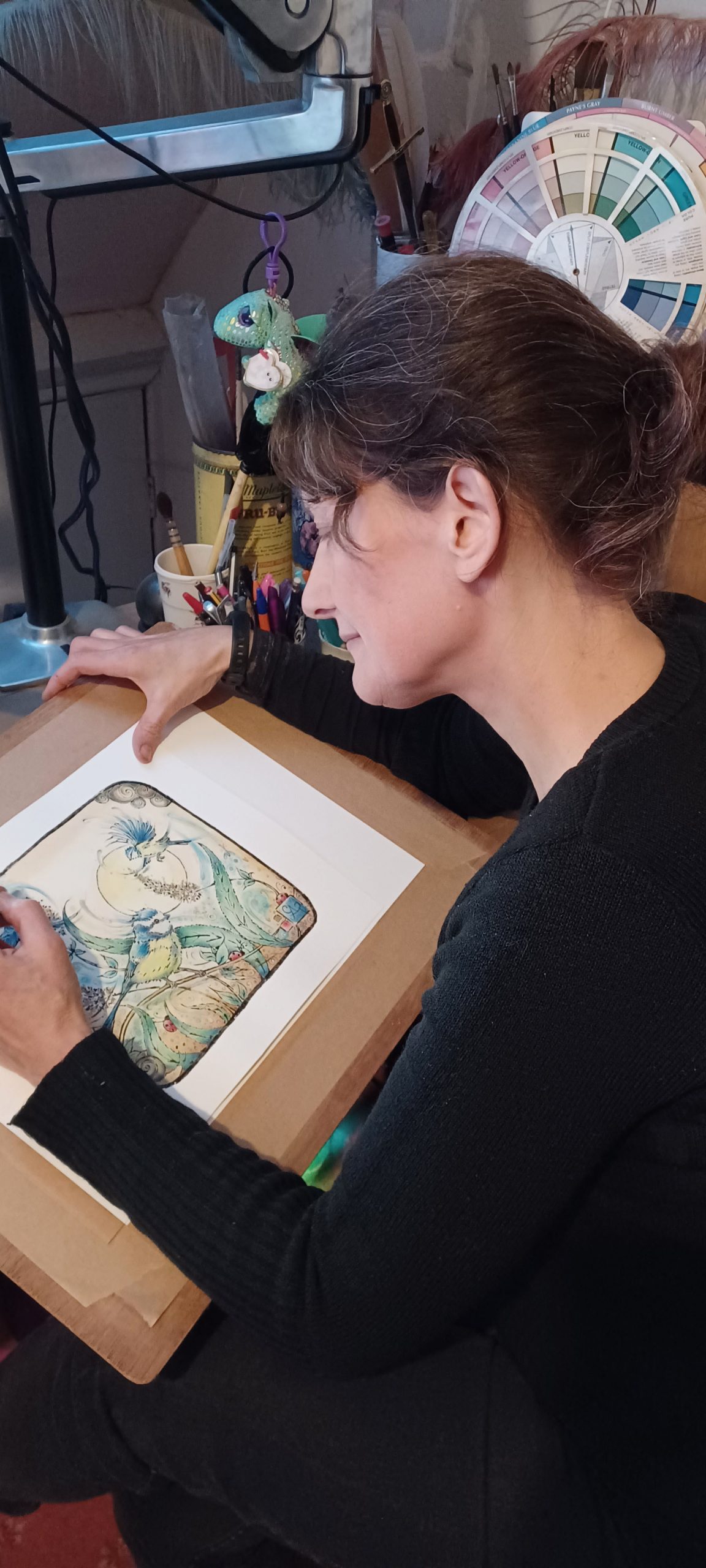 Clare Catling studio